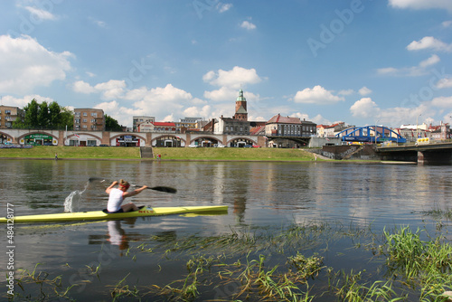 Gorzow Wielkopolski (Gorzów Wielkopolki) and the Warta River, Poland