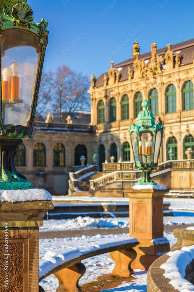 Dresden im Winter