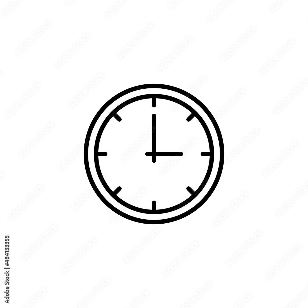 Clock icon. Time sign and symbol. watch icon Clock icon. Time sign and symbol. watch icon
