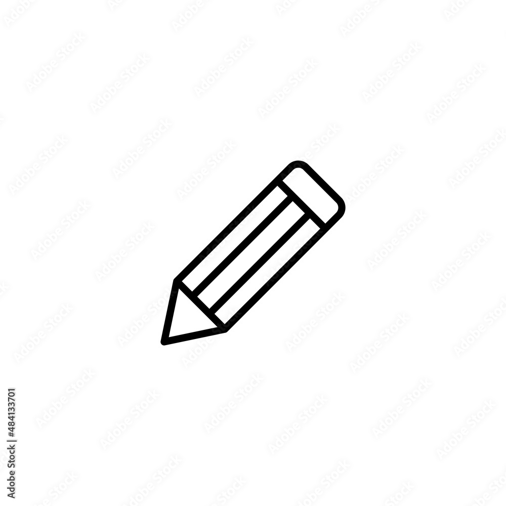 Pencil icon. pen sign and symbol. edit icon vector