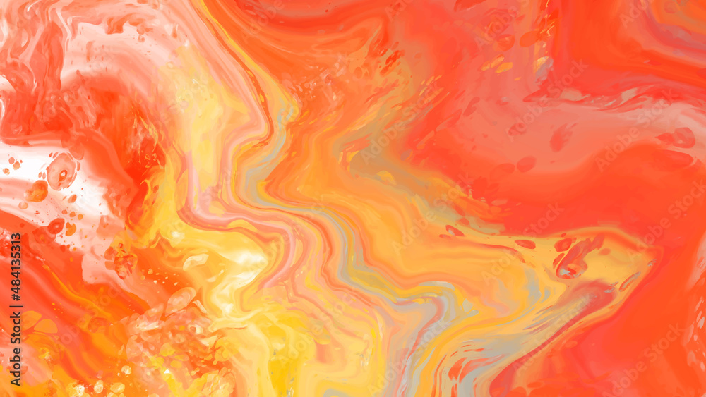 Vector jrange banner. Hand drawn abstract paint brush stroke. Vector jrange banner. Hand drawn abstract paint brush stroke.