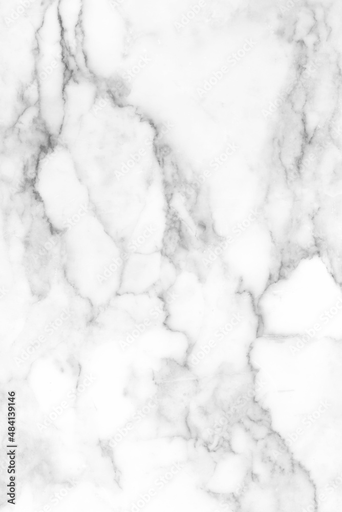 White marble texture background pattern top view. Tiles natural stone floor with high resolution. Luxury abstract patterns. Marbling design for banner, wallpaper, packaging design template.