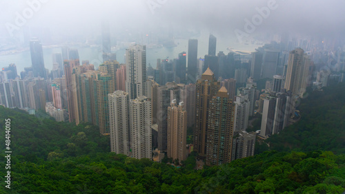 View from Victoria peak
