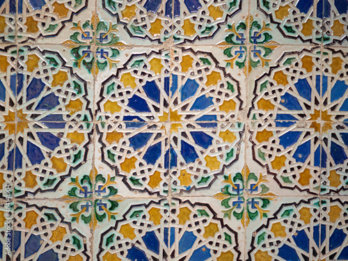 Azulejos. Monasterio la Cartuja / Tiles. La Cartuja Monastery. Sevilla. Andalucía