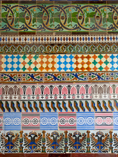 Azulejos. Monasterio la Cartuja / Tiles. La Cartuja Monastery. Sevilla. Andalucía