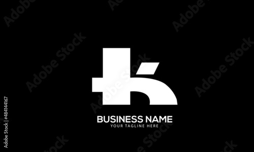 Alphabet HK or KH construction building property monogram vector logo template