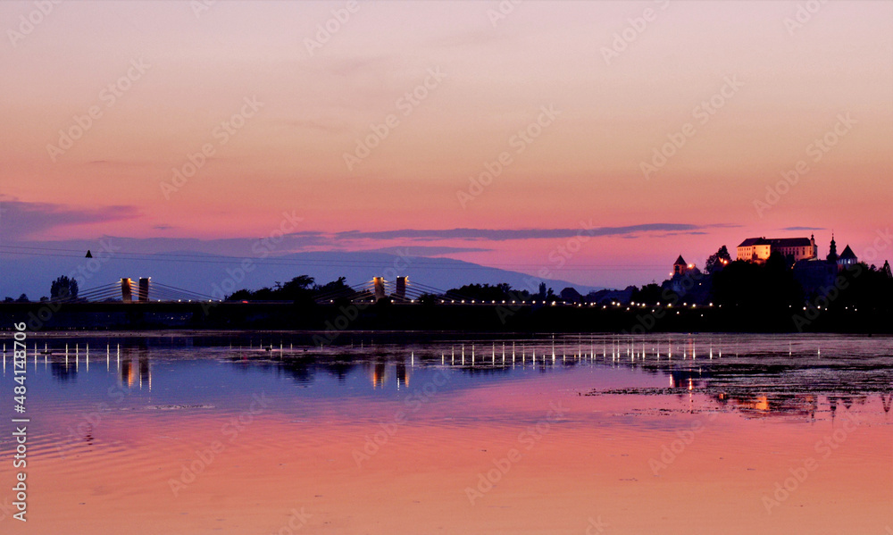 Fototapeta premium Purple night