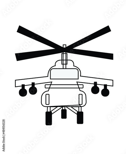 helicopter illustration