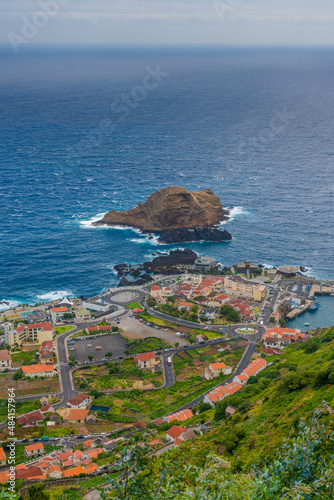 Porto Moniz at Madeira, Portugal