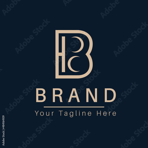  B Brand logo 