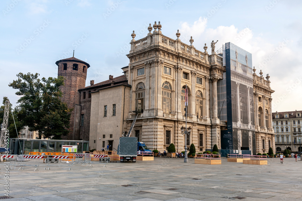 Palazzo Madama. Turin Stock Photo Adobe Stock