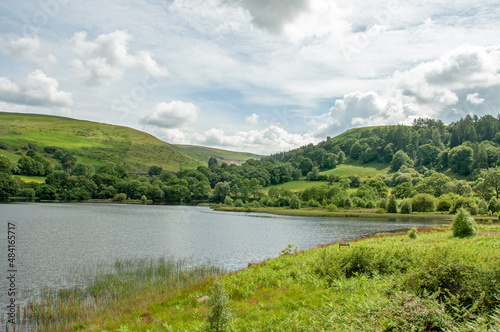 Fototapeta Naklejka Na Ścianę i Meble -  Elan valley of Wales in the summertime.