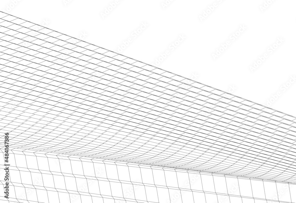 abstract architecture vector illustration abstract architecture vector illustration