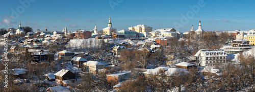 Russia. Vladimir city - panoramic view.