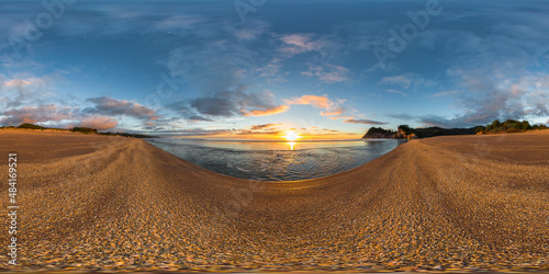 Spectacular Sunrise at Whiritoa Beach - Whiritoa - Coromandel Peninsula - Waikato - New Zealand photo