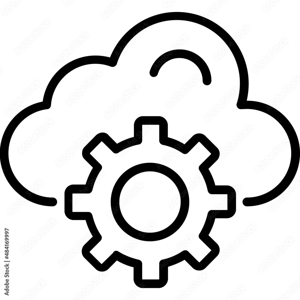 Cloud Computing Icon Cloud Computing Icon