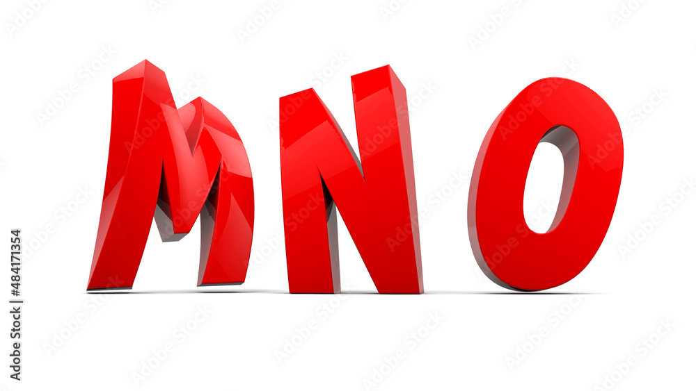 Comic alphabet 3D render. Twisted letters M, N, O. Fun red elastic letters. Easily removable background. (saved clipping) Comic alphabet 3D render. Twisted letters M, N, O. Fun red elastic letters. Easily removable background. (saved clipping)