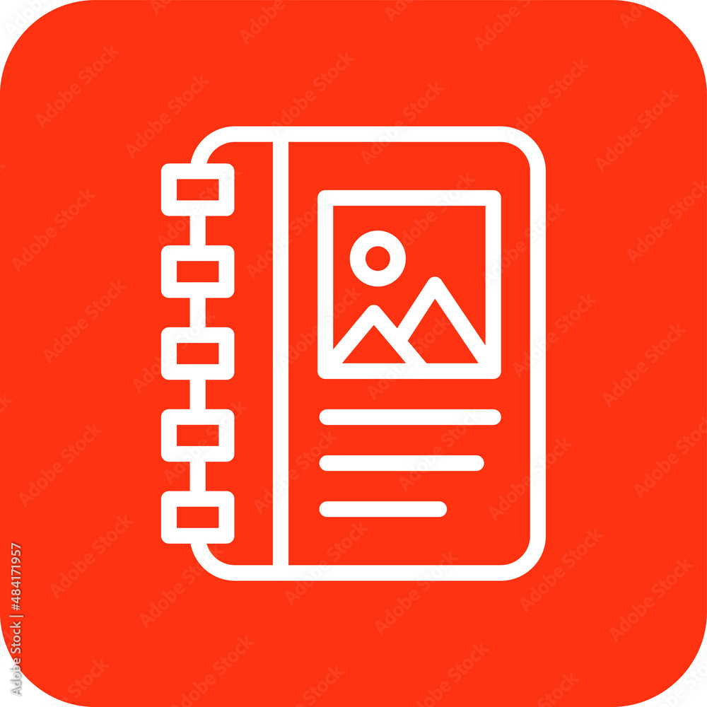 Album Vector Icon Design Illustration Album Vector Icon Design Illustration