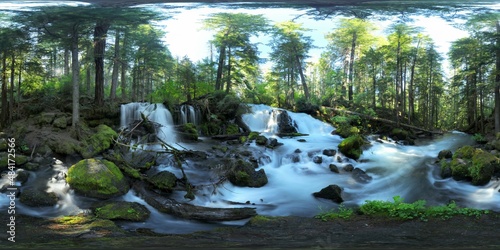 Pearsoney Falls, Prospect, OR, USA
