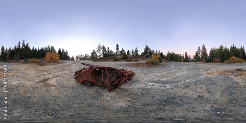 Bullet-riddled masterpiece Stock Photo | Adobe Stock