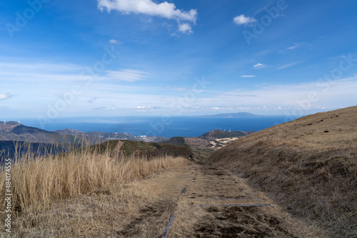 三筋山の青空