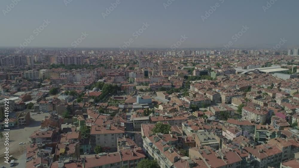 Konya city aerial view, Turkey Konya city aerial view, Turkey