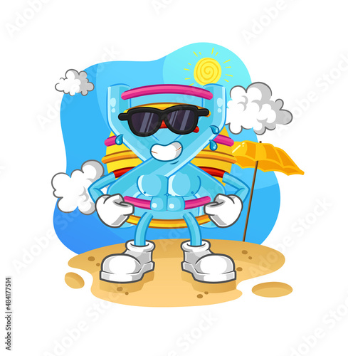 DNA sunbathing in summer. character vector