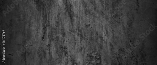 Cement texture for the background. Concrete walls, floor scratches, dark walls, Dark stone or slate wall