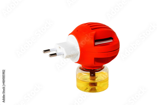 Insect exterminator on a white background. Isolation and clipping. Fumigator.
