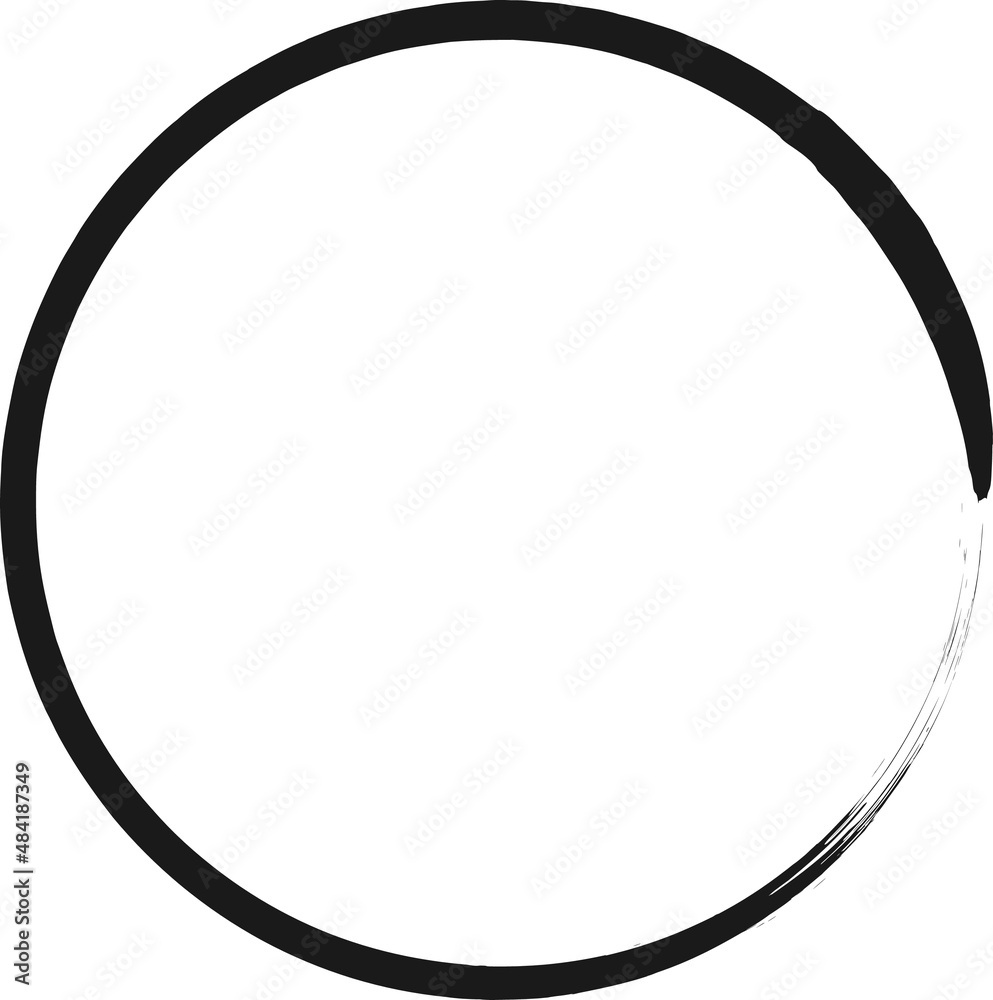 hand drawn circle frame hand drawn circle frame