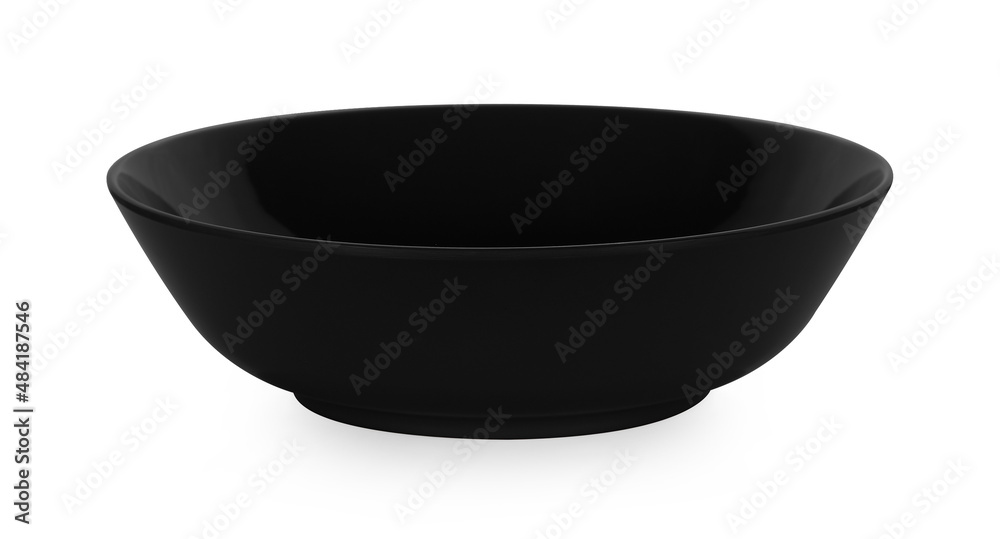 empty bowl isolated on white background empty bowl isolated on white background