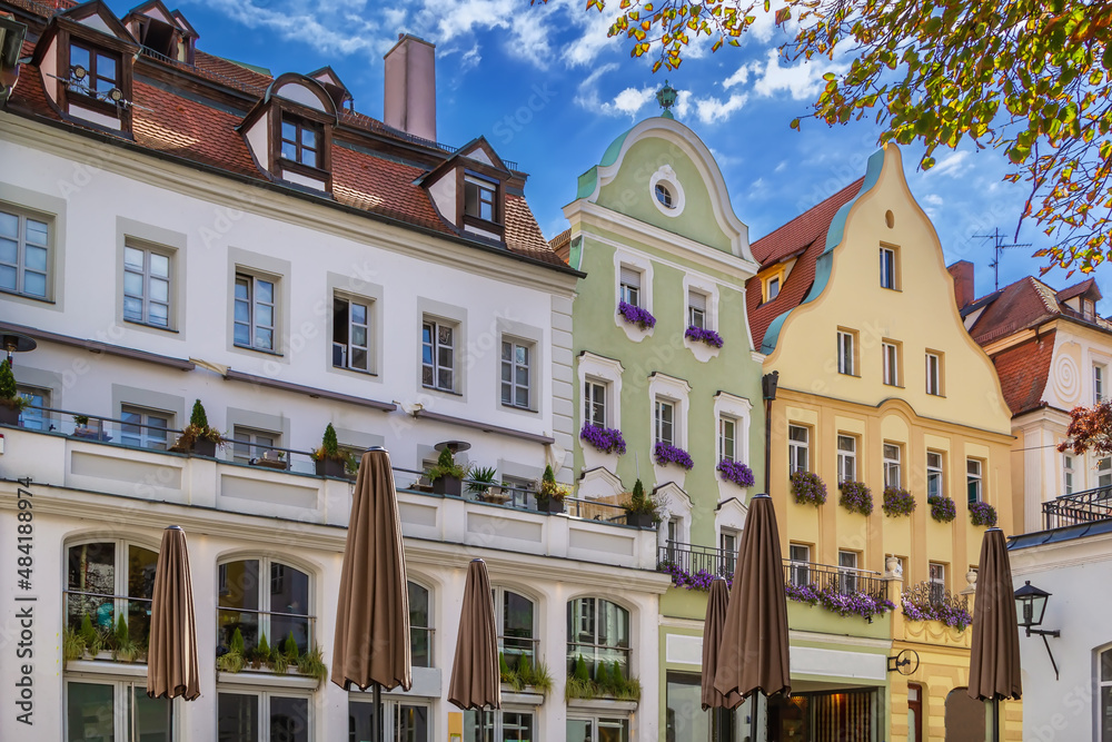 Street in Regensburg, Germany