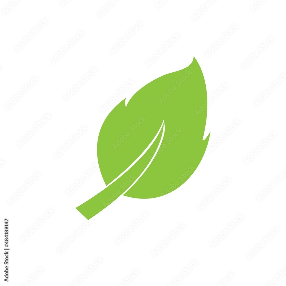 leaf logo icon vector design template leaf logo icon vector design template