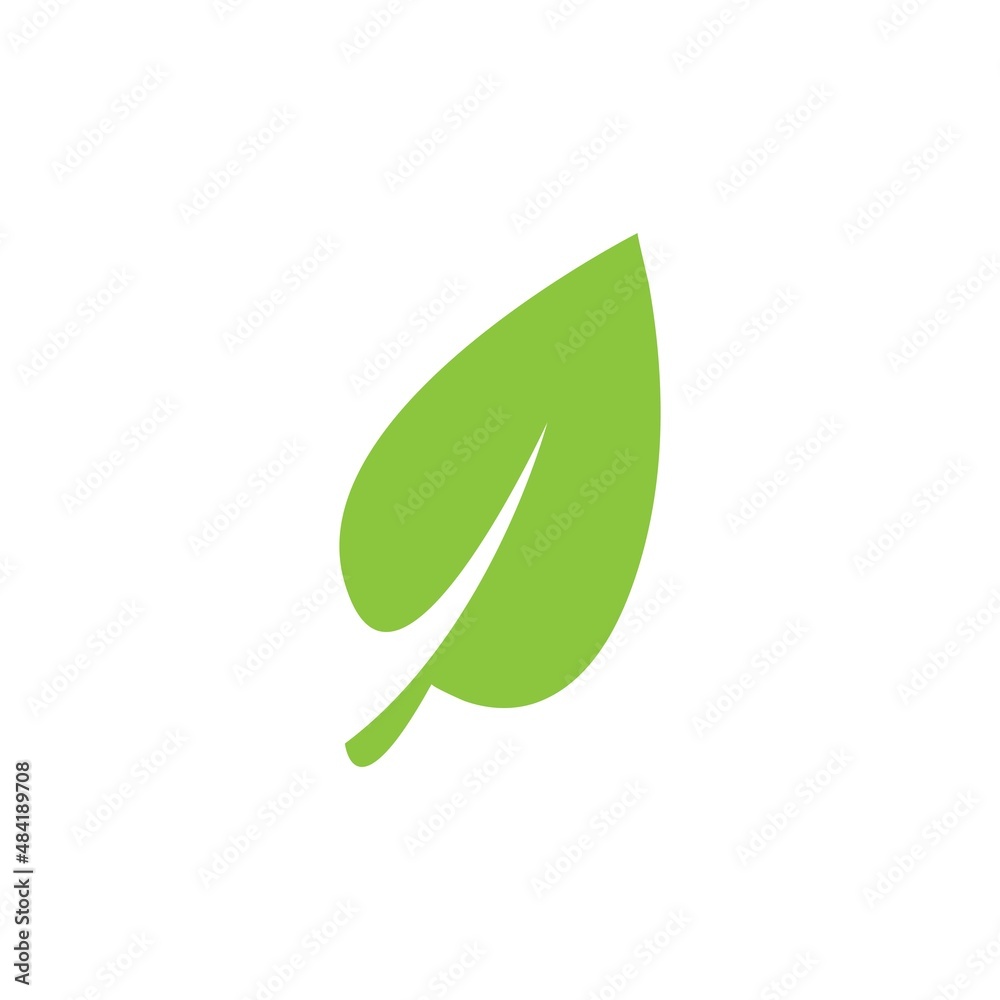 leaf logo icon vector design template leaf logo icon vector design template