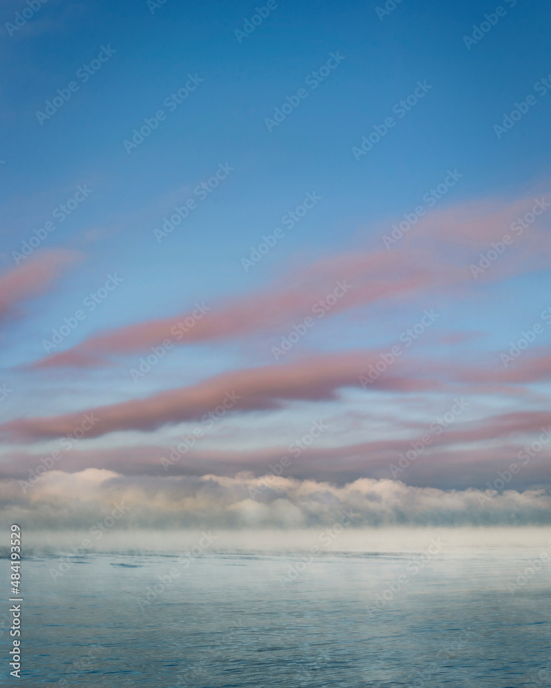 Cloud formation over warm baltic sea during cold winter (high iso image) Cloud formation over warm baltic sea during cold winter (high iso image)