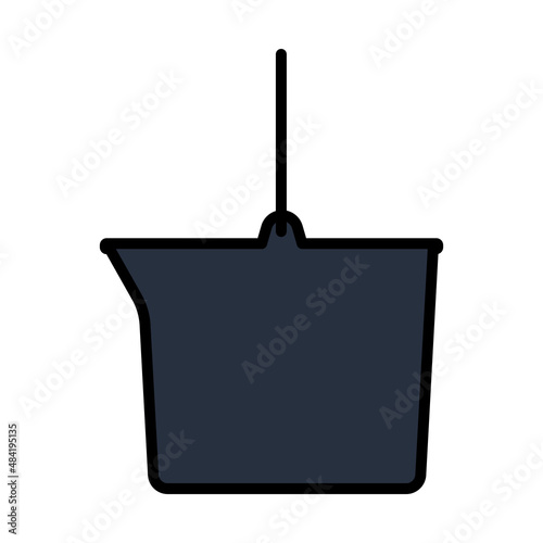 Icon Of Bucket