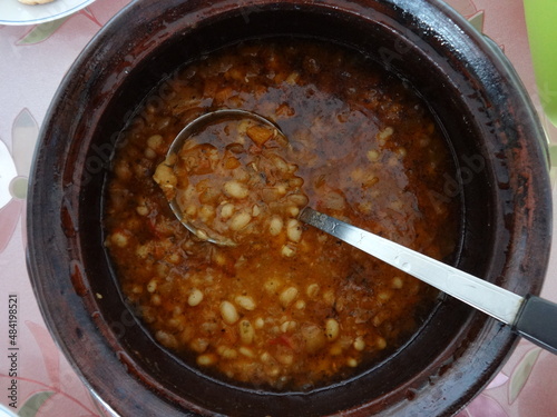 Traditional Bulgarian Bean Broth