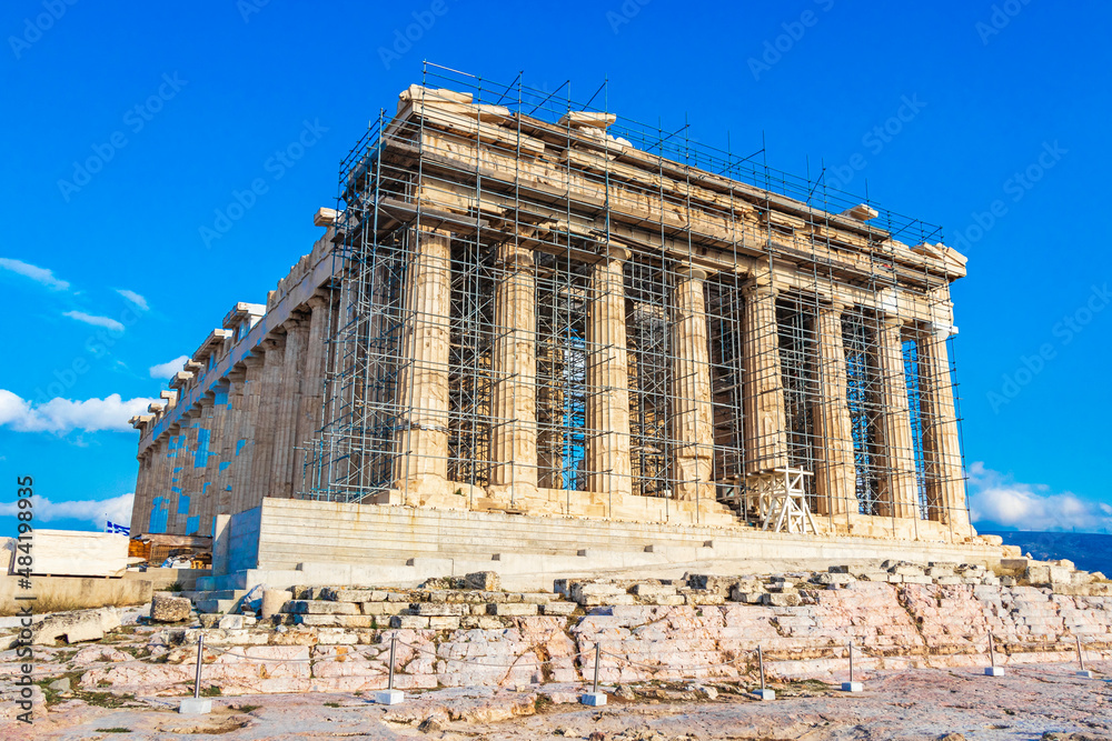 Fototapeta premium Acropolis of Athens ruins Parthenon Greeces capital Athens in Greece.