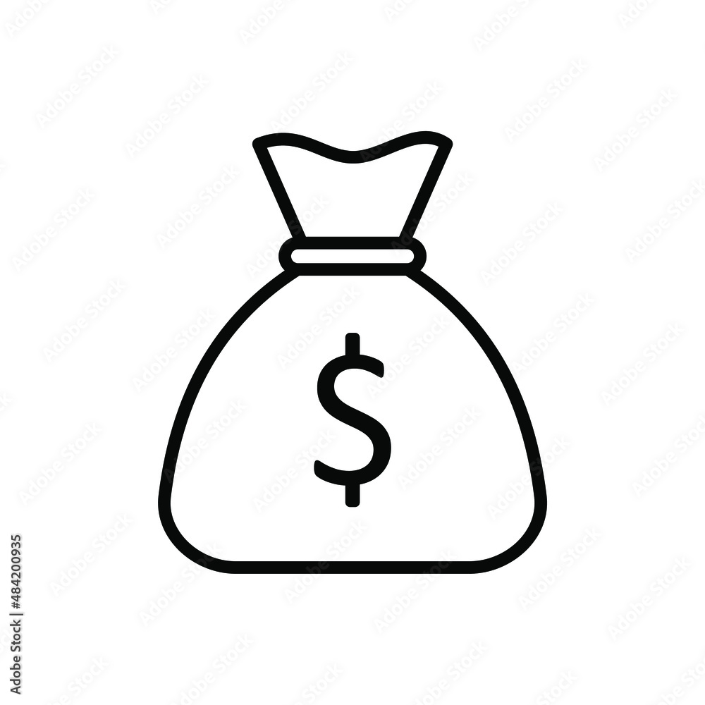 bag with money bag with money