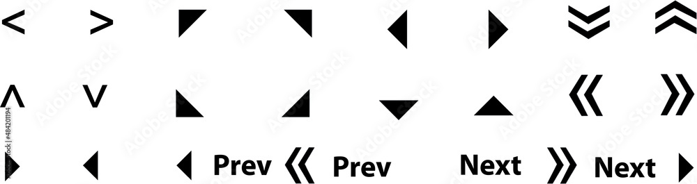 black arrow icon set collections
black arrow icon set collections