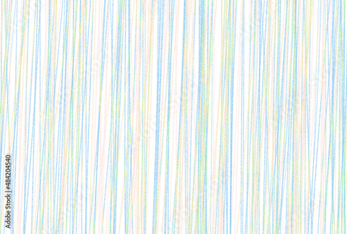 背景素材_色鉛筆_青