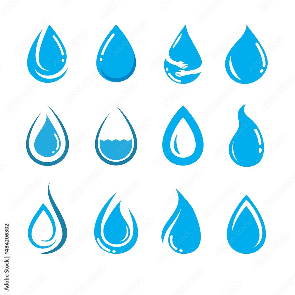 water drop icon vector illustration design water drop icon vector illustration design