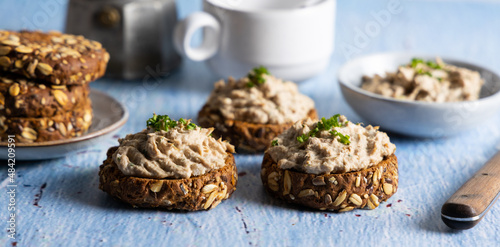 Fotografie Homemade vegan tuna spread