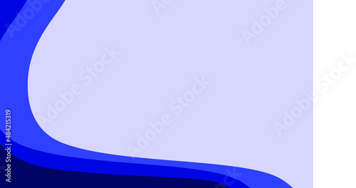 Simple blank rblue background for business Free Vector photo