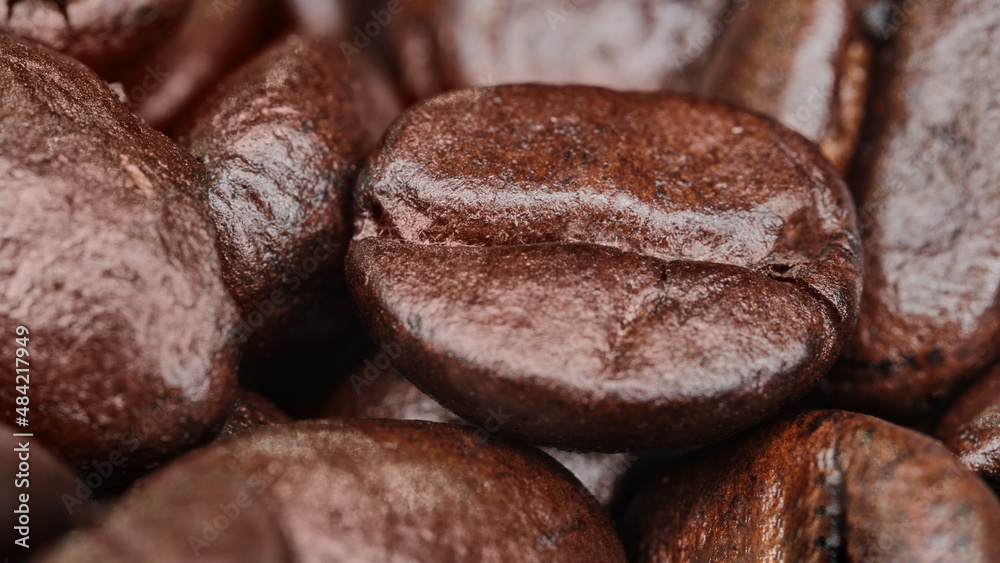 coffee beans close-up, macro photography, backgrounds and textures coffee beans close-up, macro photography, backgrounds and textures