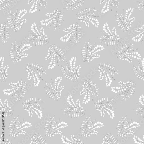 Wallpaper Mural  Seamless pattern from a branch with eucalyptus leaves. Watercolor illustration.  Torontodigital.ca
