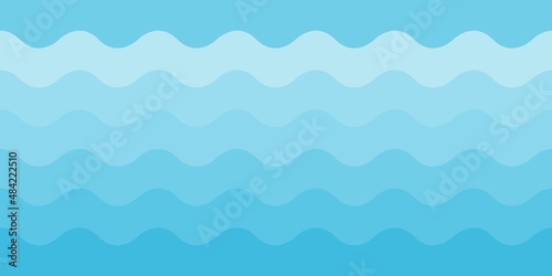 Blue sea waves texture