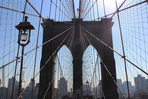 Brooklyn Bridge at daytime, New York