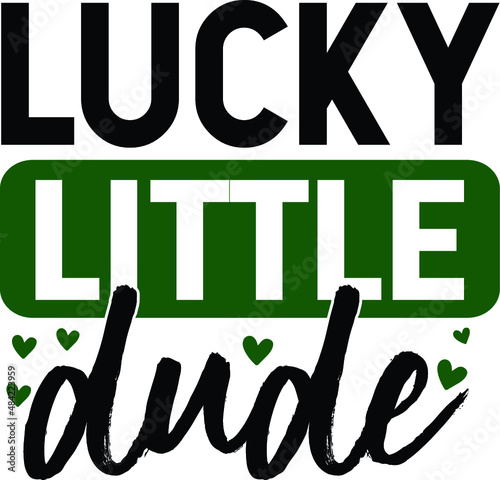 Lucky little dude vector arts