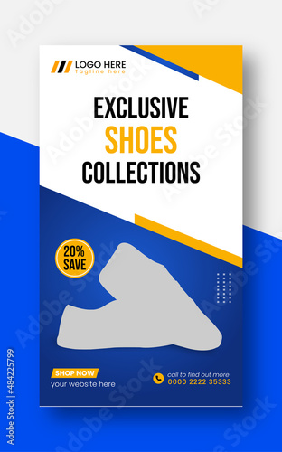 Special shoes social media banner and Instagram stories new design 2022